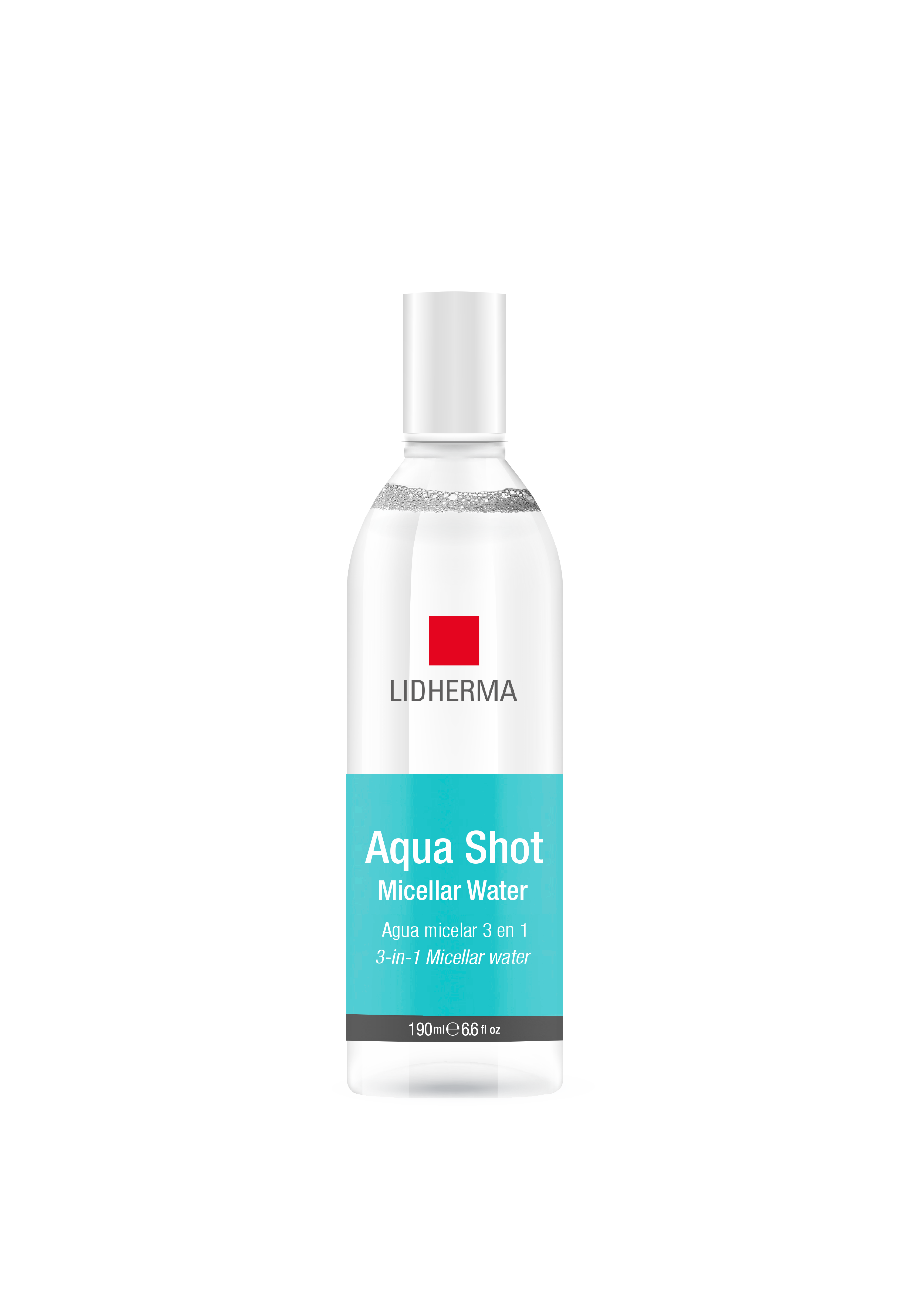 AQUA SHOT LOCION MICELAR 190 ML LIDHERMA
