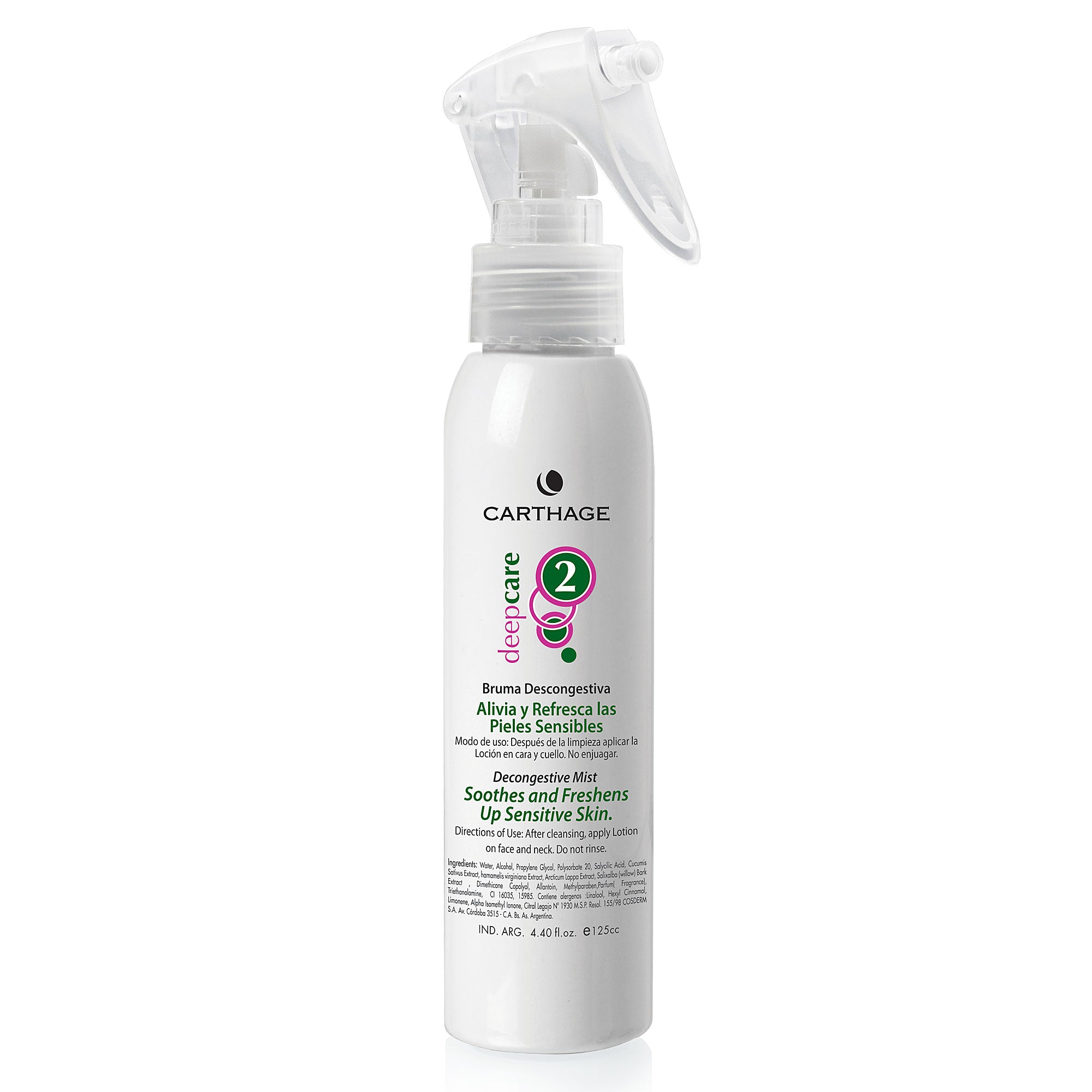 BRUMA DESCONGESTIVA 125 ML CARTHAGE