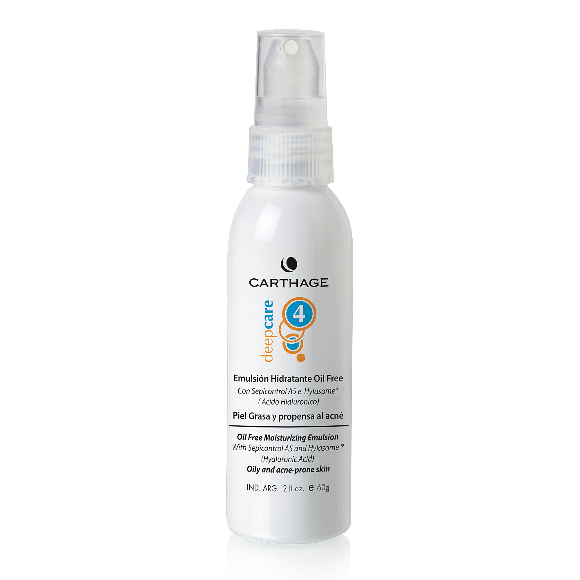 DEEP EMULSION HIDRATANTE OIL FREE 60 ML CARTHAGE