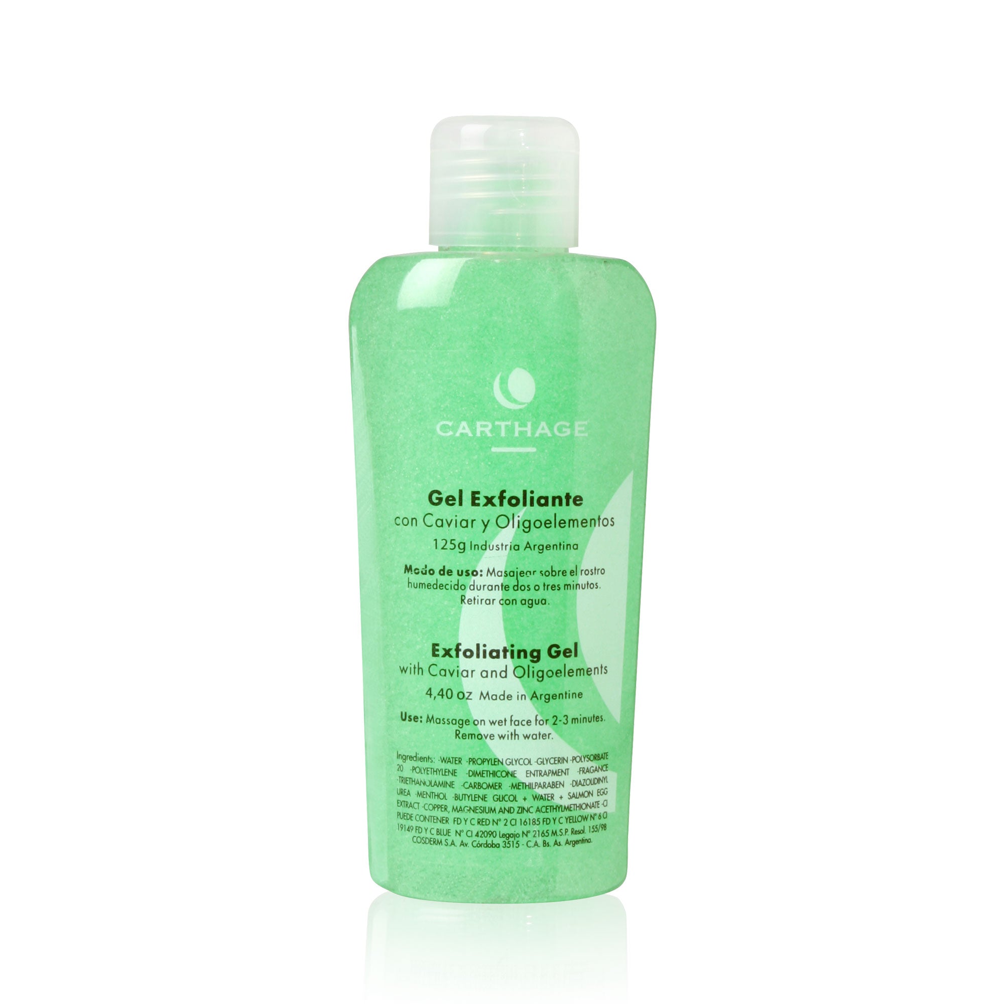 GEL EXFOLIANTE 125 GRS CARTHAGE