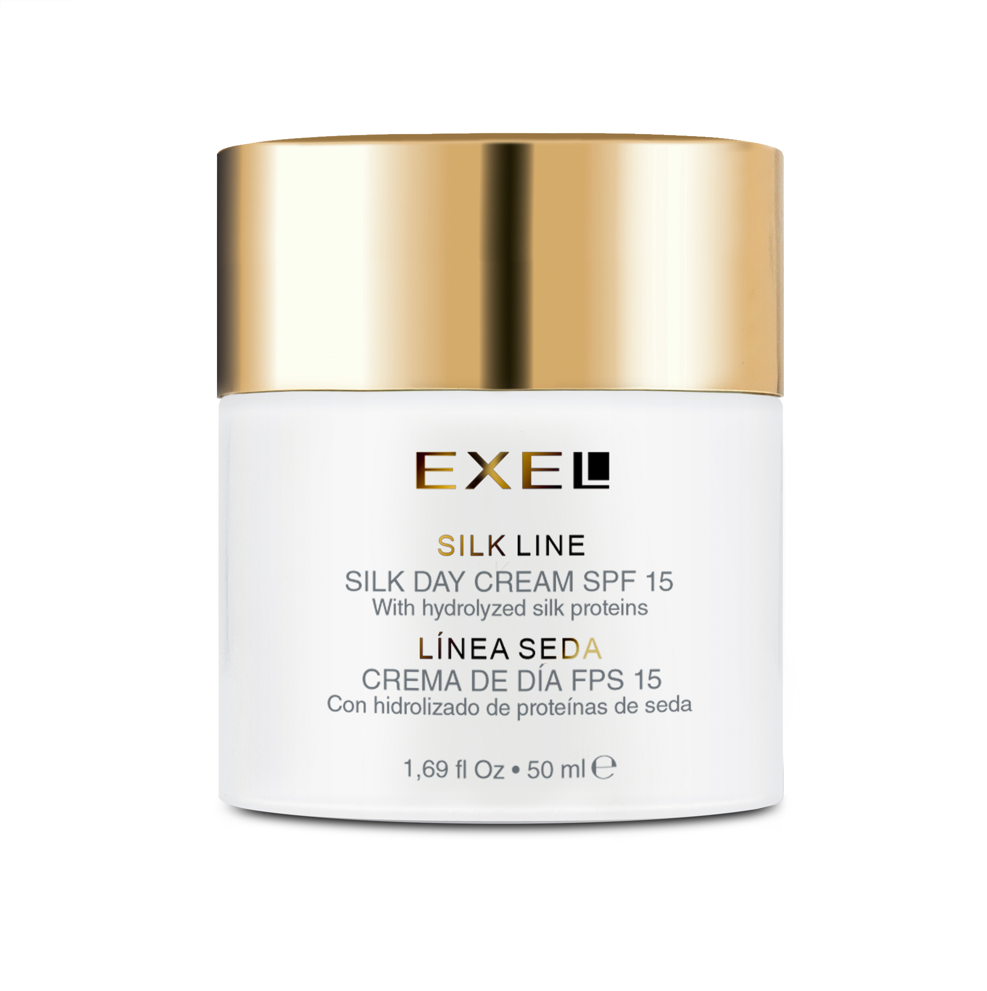 CREMA DE DIA CON HIDROLIZADO DE SEDA 50 ML EXEL