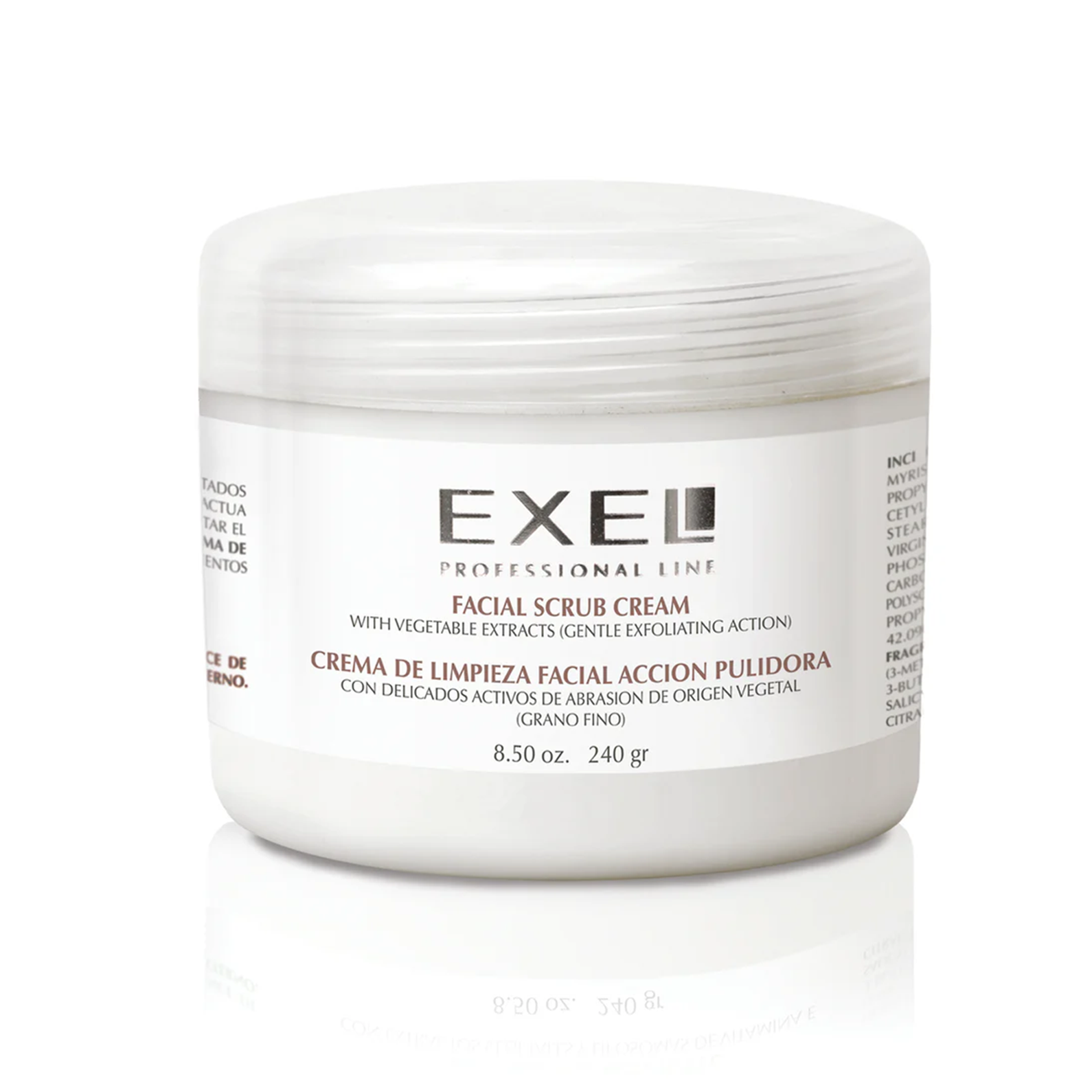 CREMA DE LIMPIEZA FACIAL ACCION PULIDORA GRANO FINO 240 GRS EXEL