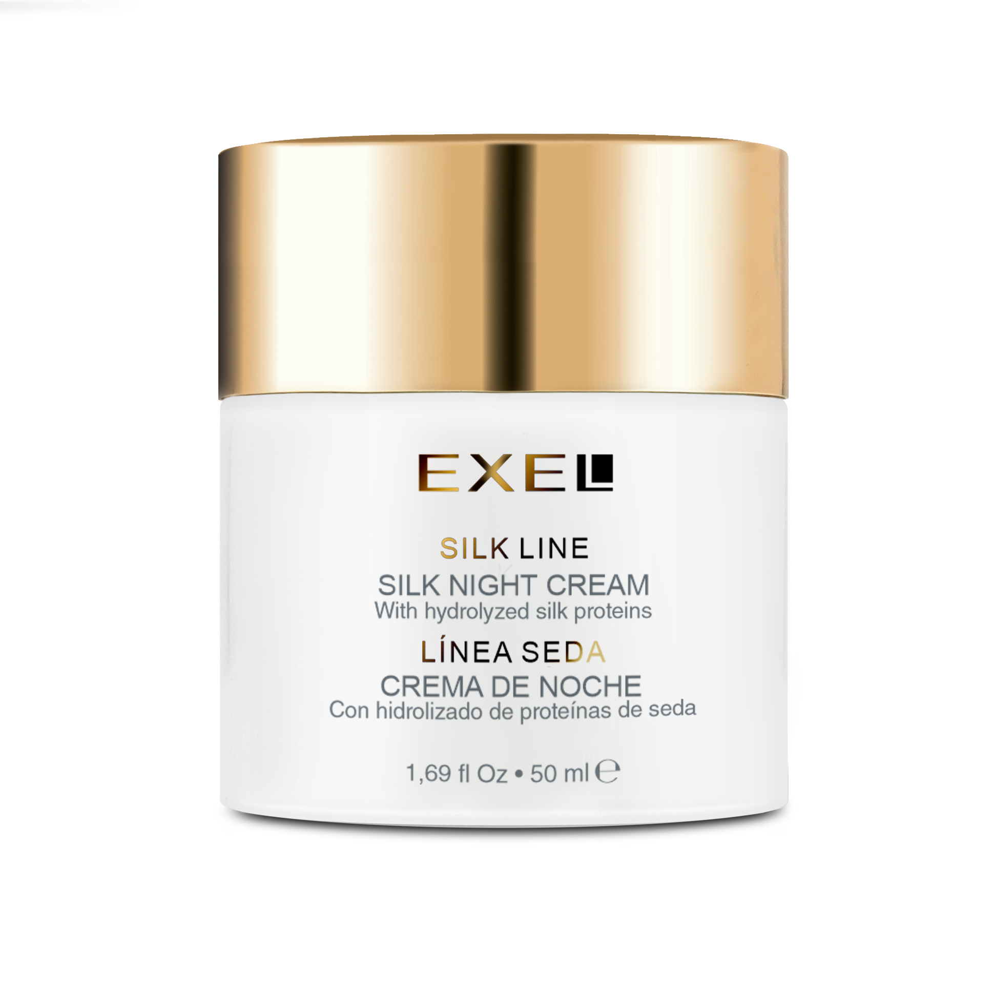 CREMA NOCHE CON HIDROLIZADO DE SEDA 50 ML EXEL