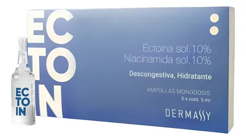 Ampollas Ectoína sol.10% + Niacinamida sol.10% 5x5 ML - DERMASSY
