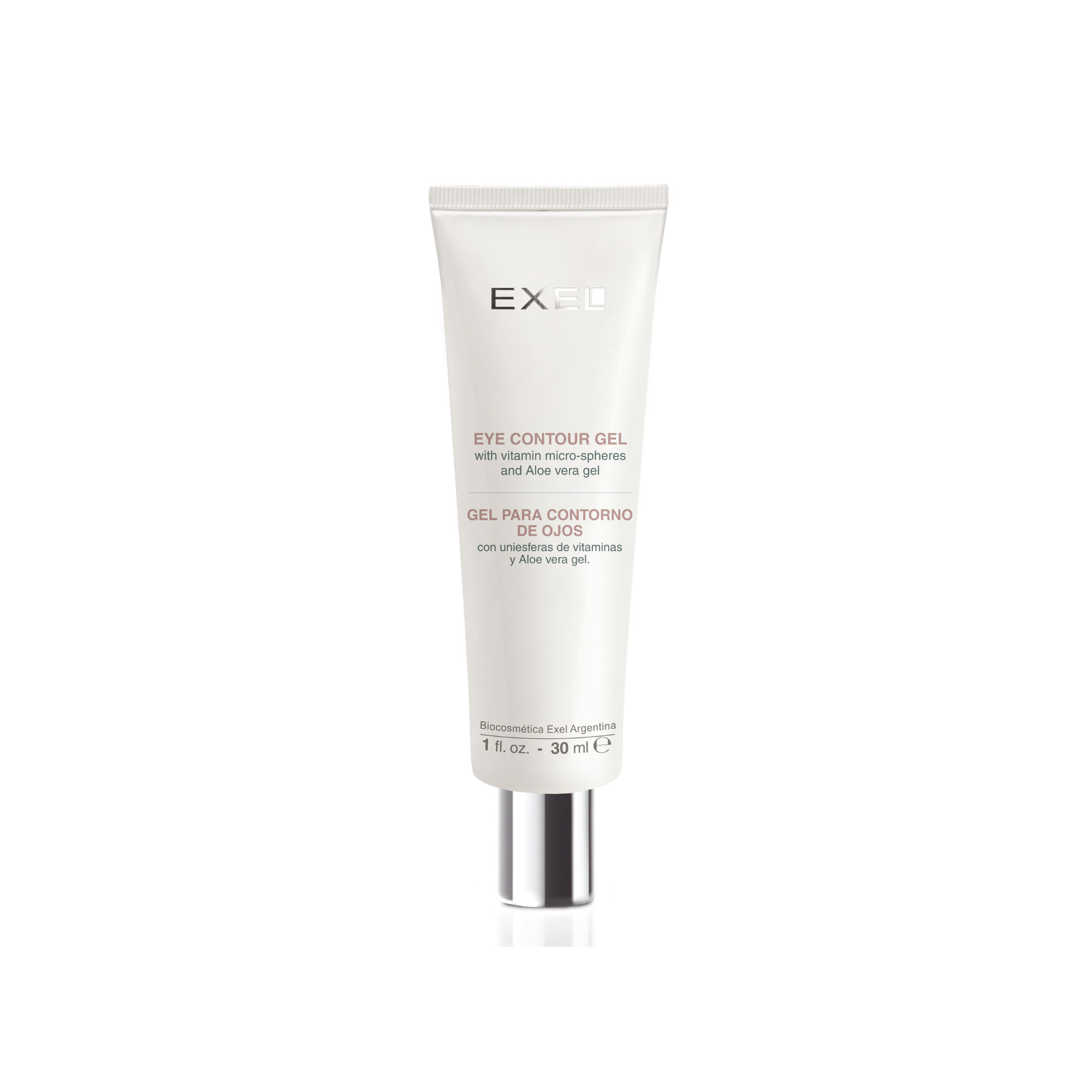 GEL PARA CONTORNO DE OJOS CON UNIESFERAS Y ALOE X 30 ML - EXEL