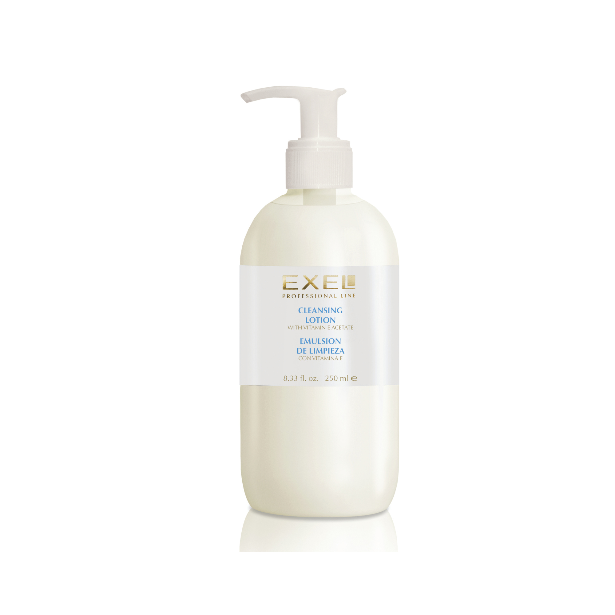 EMULSION DE LIMPIEZA CON VITAMINA E X 250 ML CON VALVULA - EXEL