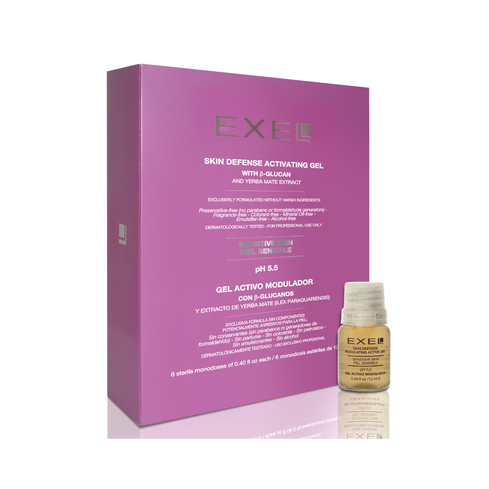 GEL ACTIVO MODULADOR 6X12 ML EXEL