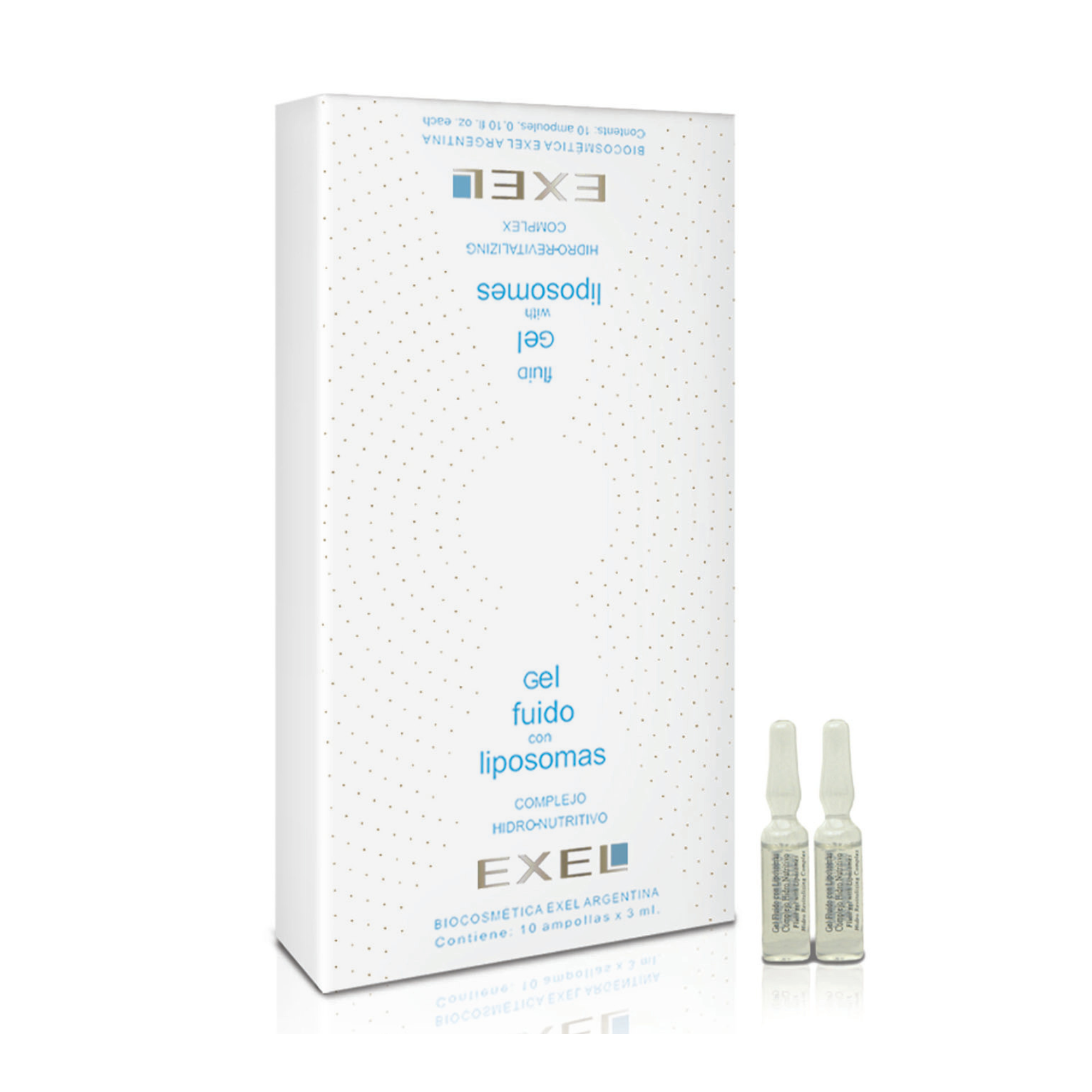 GEL FLUIDO CON LIPOSOMAS AMPOLLAS 10X3 ML EXEL