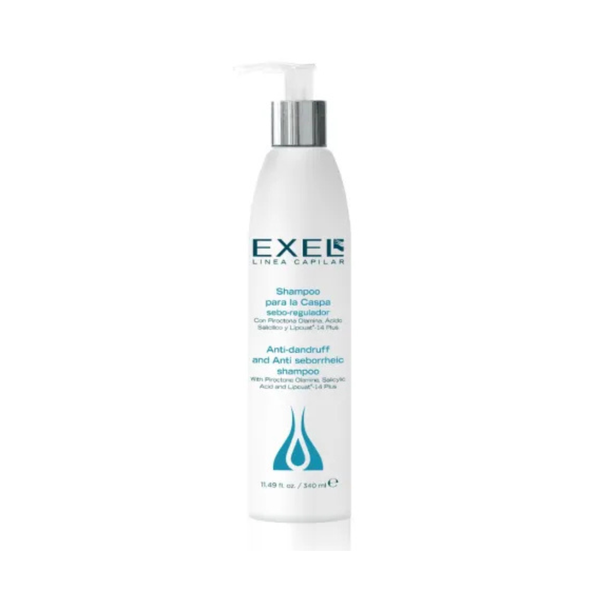 SHAMPOO PARA LA CASPA SEBORREGULADOR 340 ML EXEL