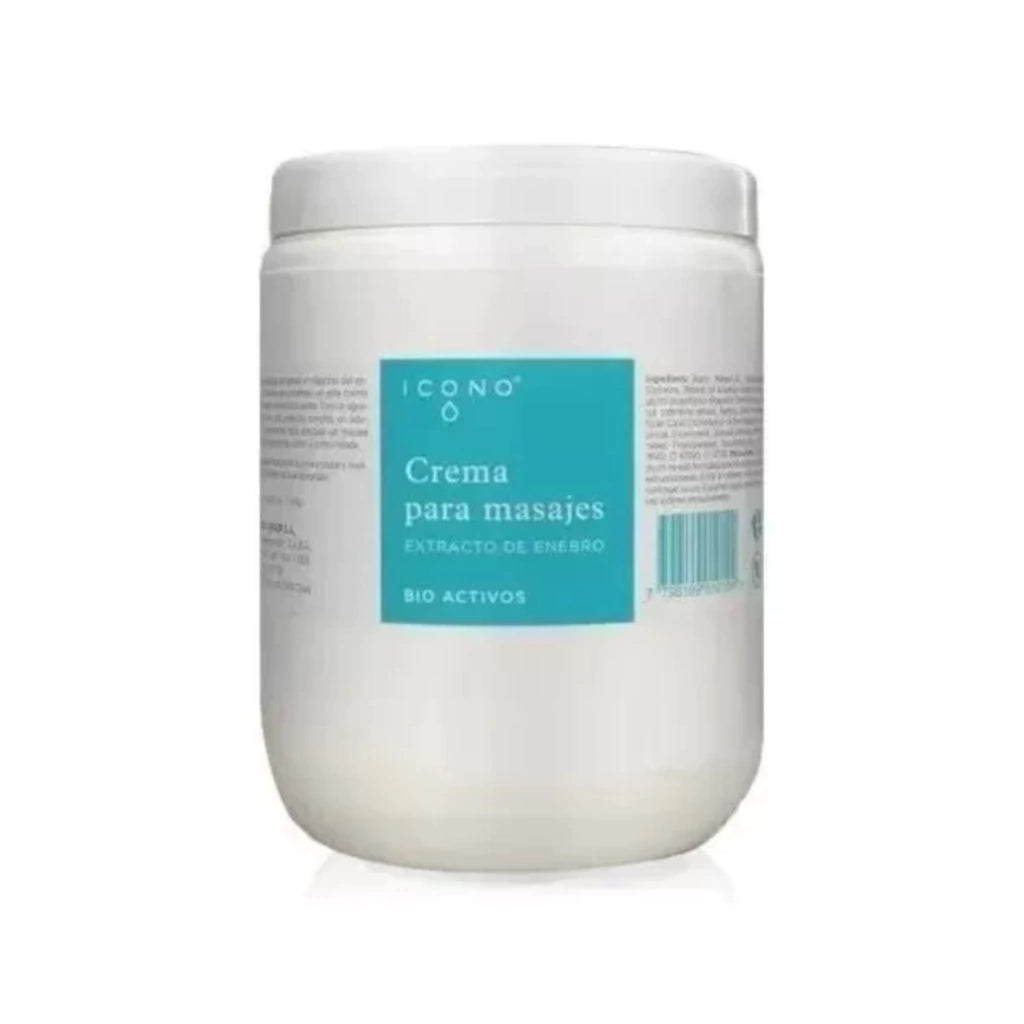 CREMA PARA MASAJES CON ENEBRO 1 KG  - ICONO