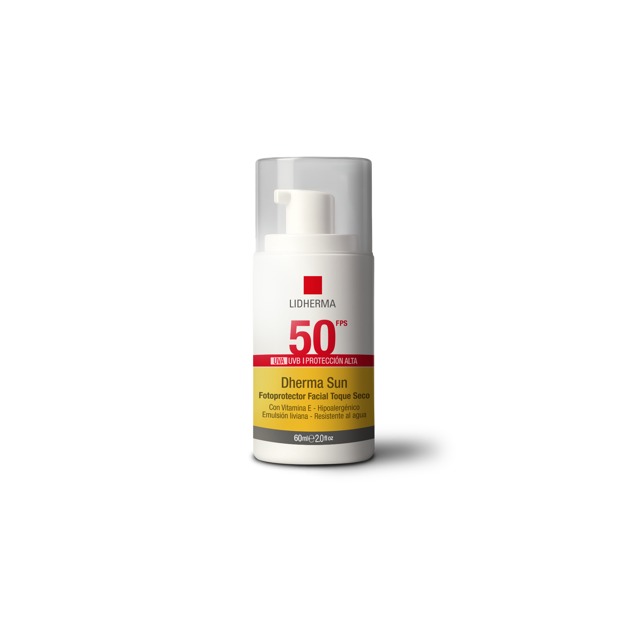 FPS 50 TOQUE SECO 60 GRS DHERMA SUN LIDHERMA