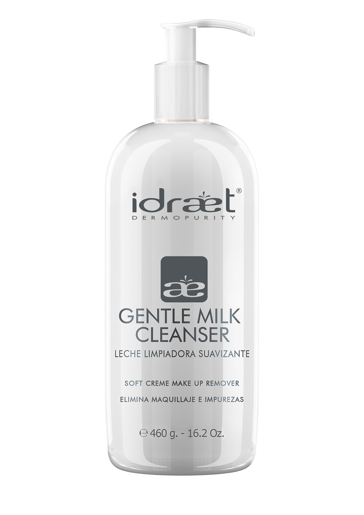 GENTLE MILK CLEANSER X 470 GRS IDRAET