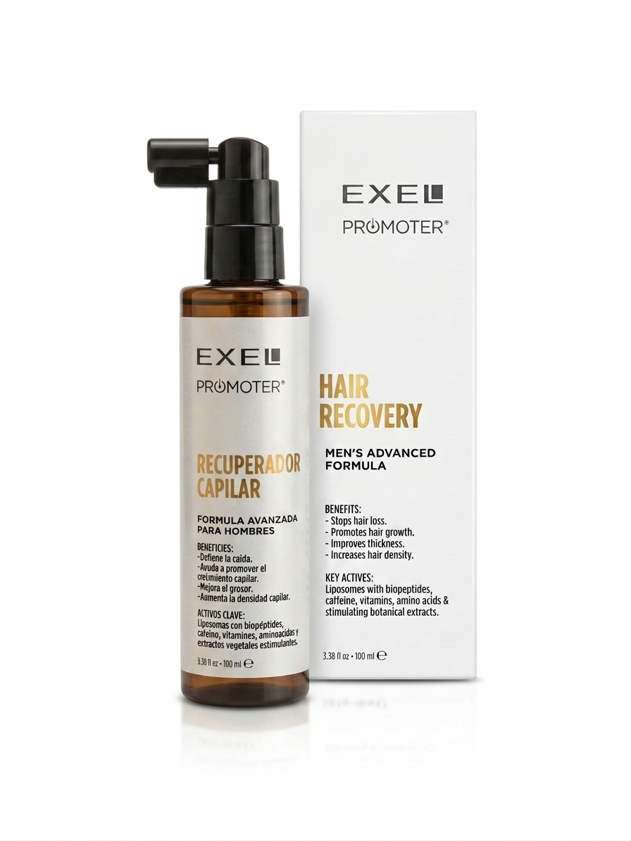 RECUPERADOR CAPILAR HOMBRE PROMOTER 100 ML EXEL