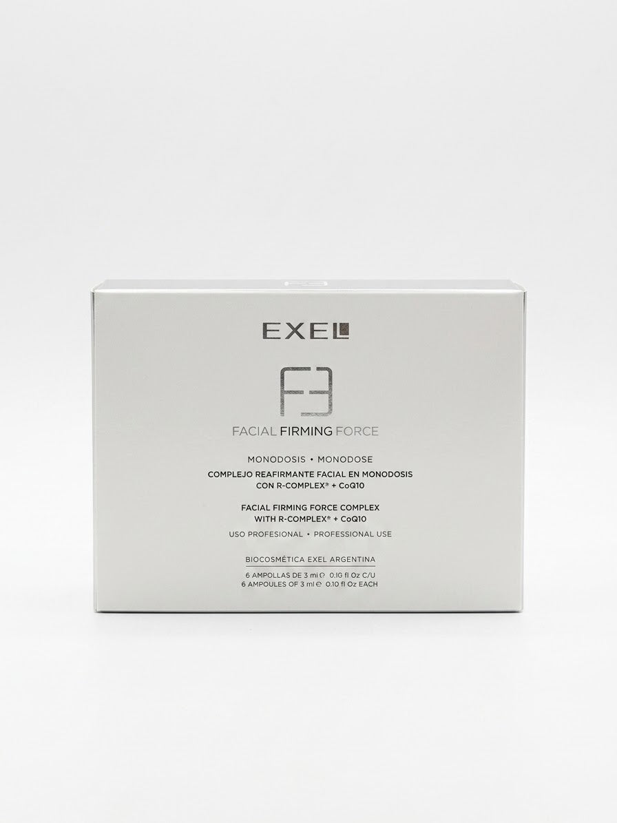 COMPLEJO REAFIRMANTE FACIAL F3 AMPOLLAS 6X3 ML EXEL