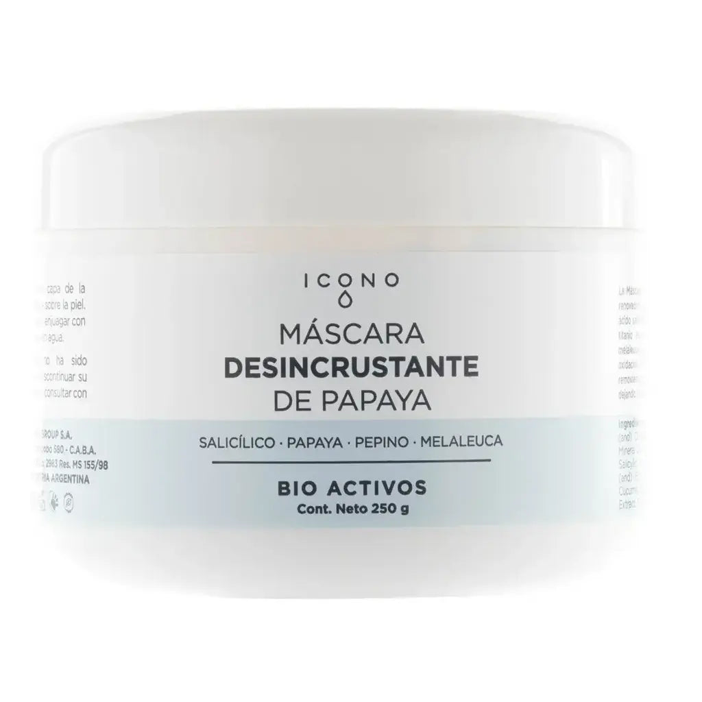 MASCARA DESINCRUSTANTE PAPAYA 250 GRS ICONO