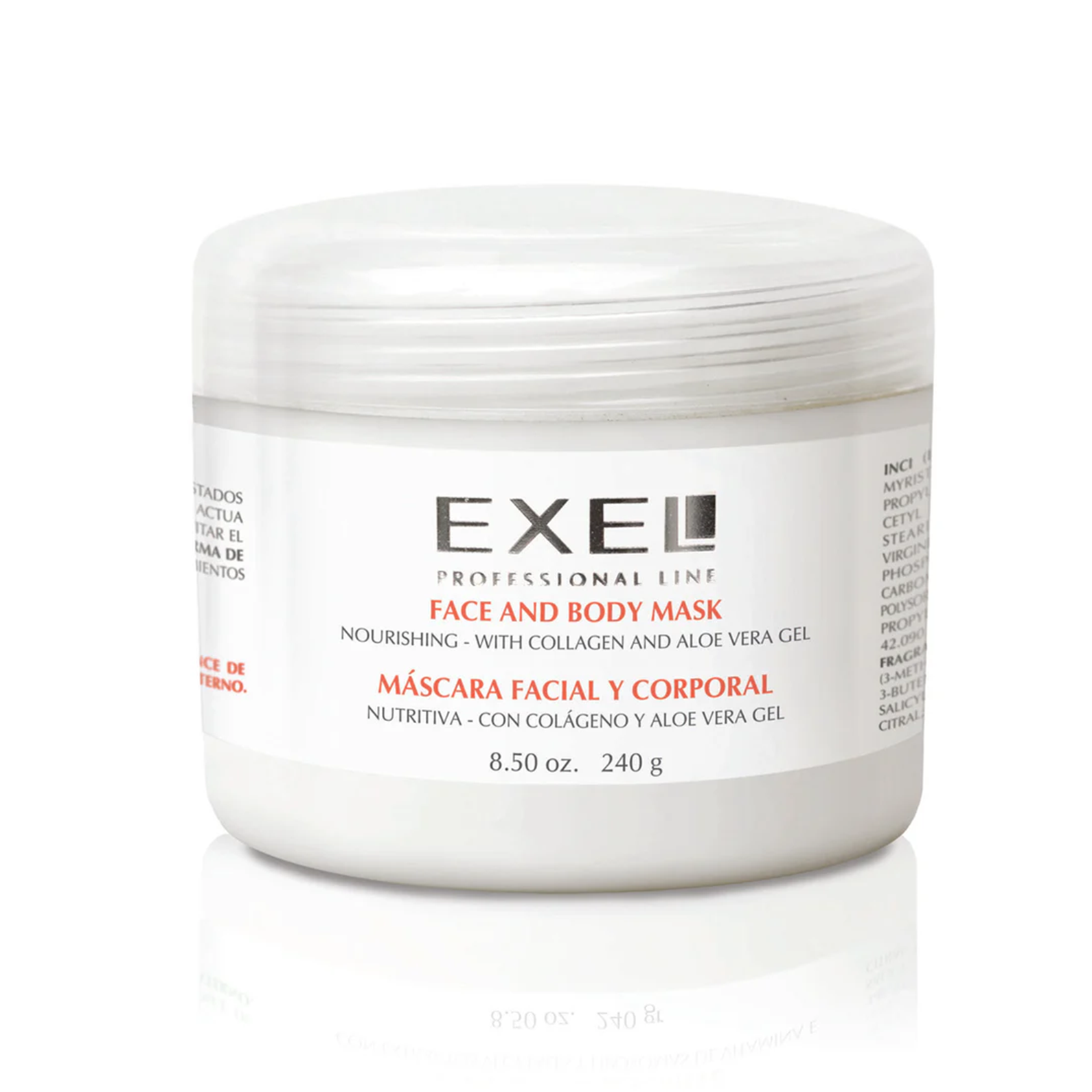 MASCARA FACIAL Y CORPORAL 240 GRS EXEL