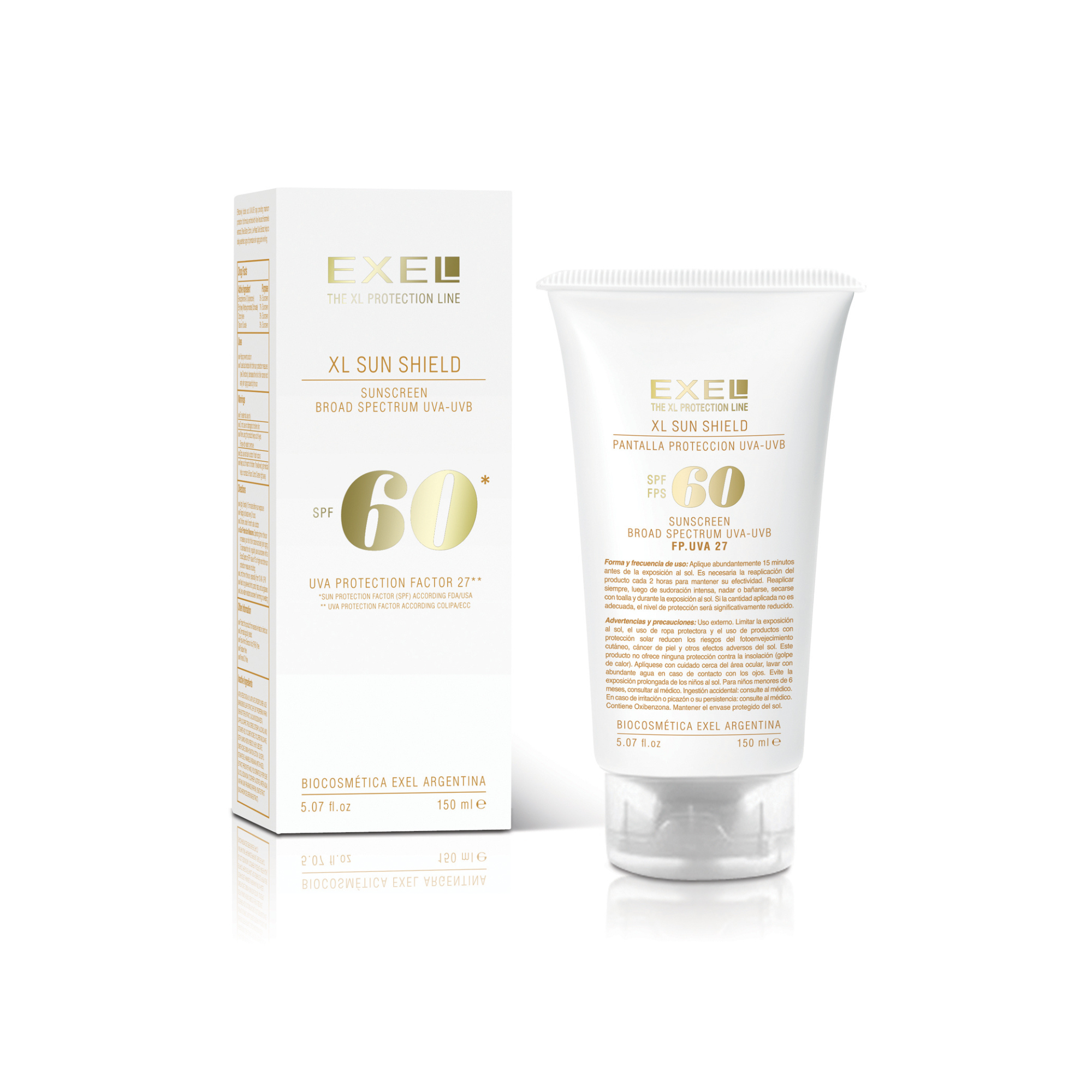XL SUN SHIELD SPF 31 SIN COLOR 150 ML EXEL