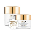 CREMA DE DIA CON HIDROLIZADO DE SEDA 50 ML + CREMA NOCHE CON HIDROLIZADO DE SEDA 50 ML - EXEL