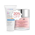 GEL CREMA CON CERAMIDAS 50 ML + FOTOPROTECTOR SOLAR FLUIDO FPS MEDIO 50 ML COMBO EXEL