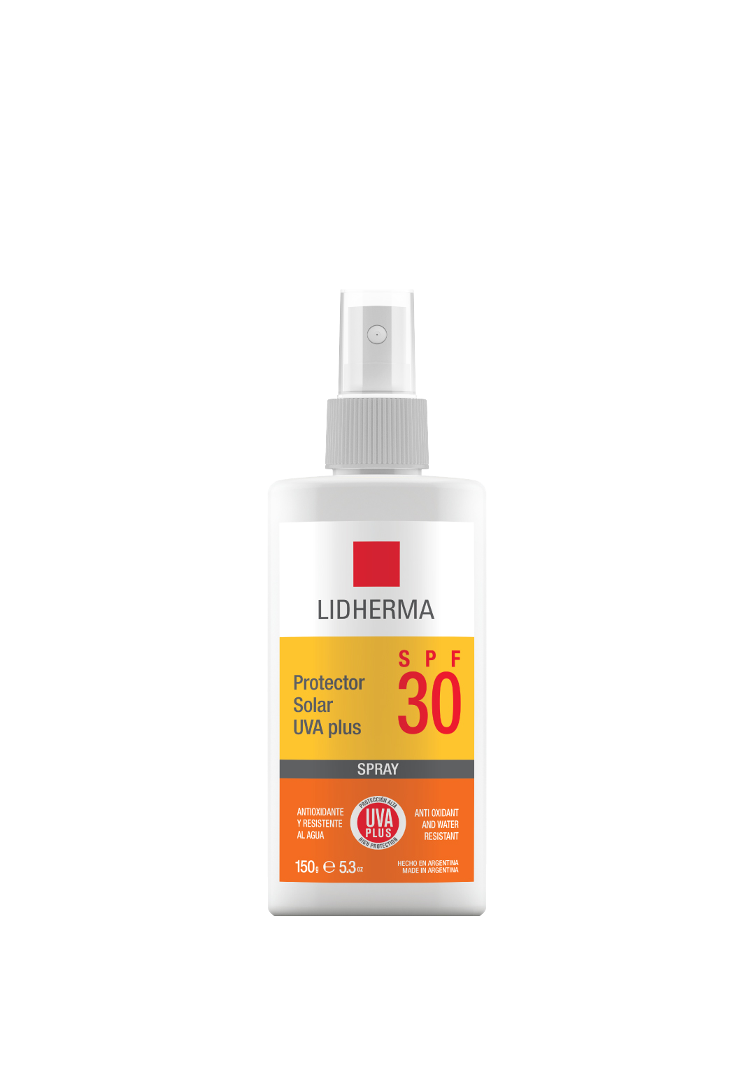 PROTECTOR SOLAR SPF 30 SPRAY X 150 GRS LIDHERMA