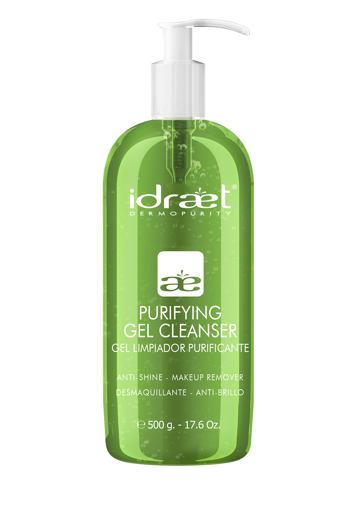 PURIFYING GEL CLEANSER X 500 ML IDRAET