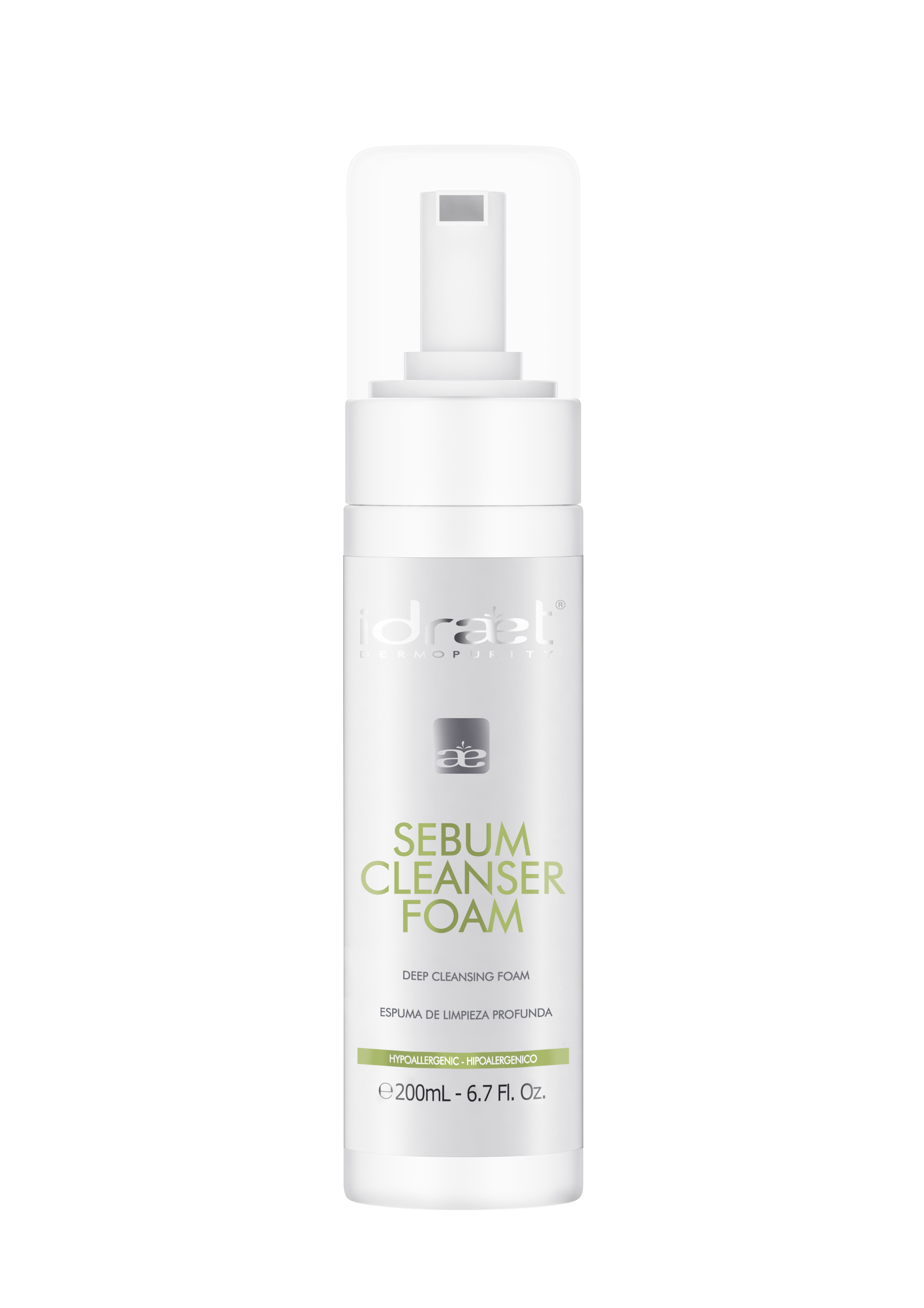 SEBUM CLEANSER FOAM 200 ML IDRAET