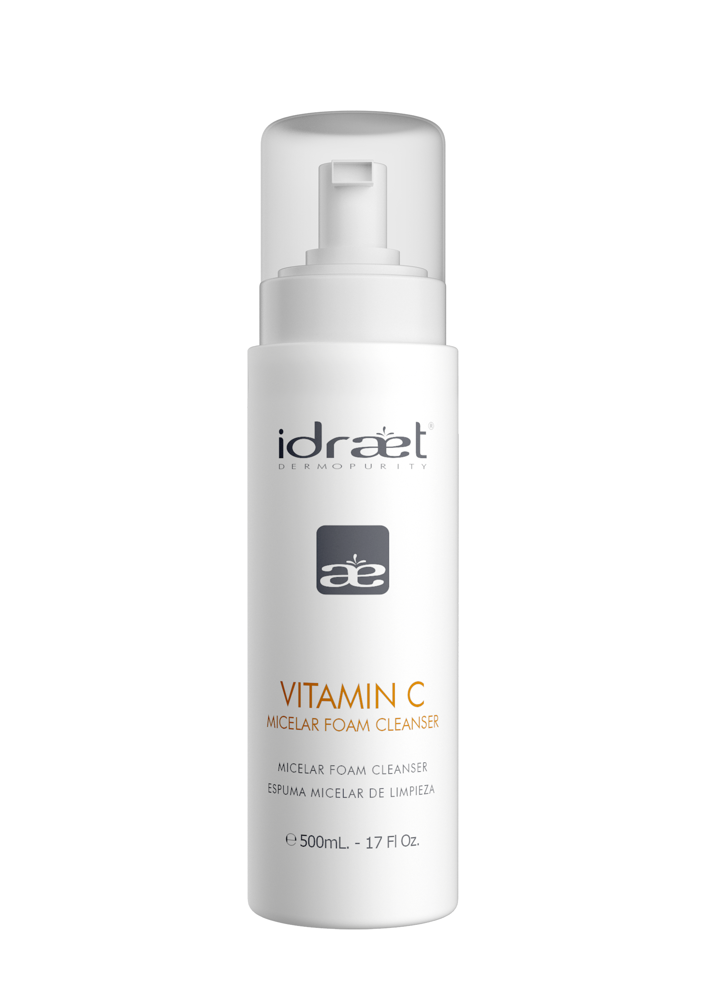 VITAMIN C MICELLAR FOAM 500 ML IDRAET