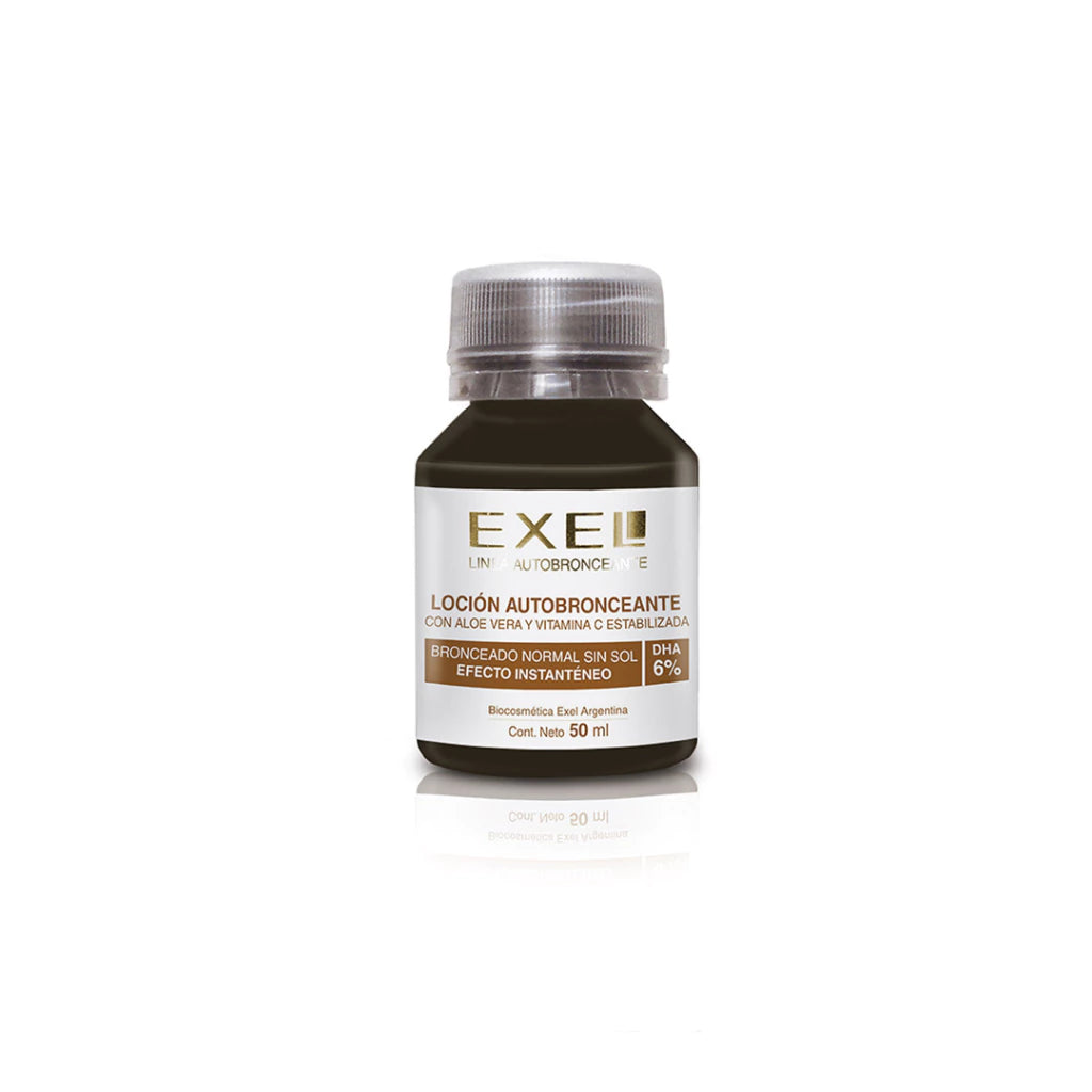LOCION AUTOBRONCEANTE 6% COLOR 50 ML EXEL