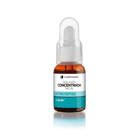 SOLUCION CONCENTRADA FACIAL LIFTING PEPTIDE 25 CC CARTHAGE